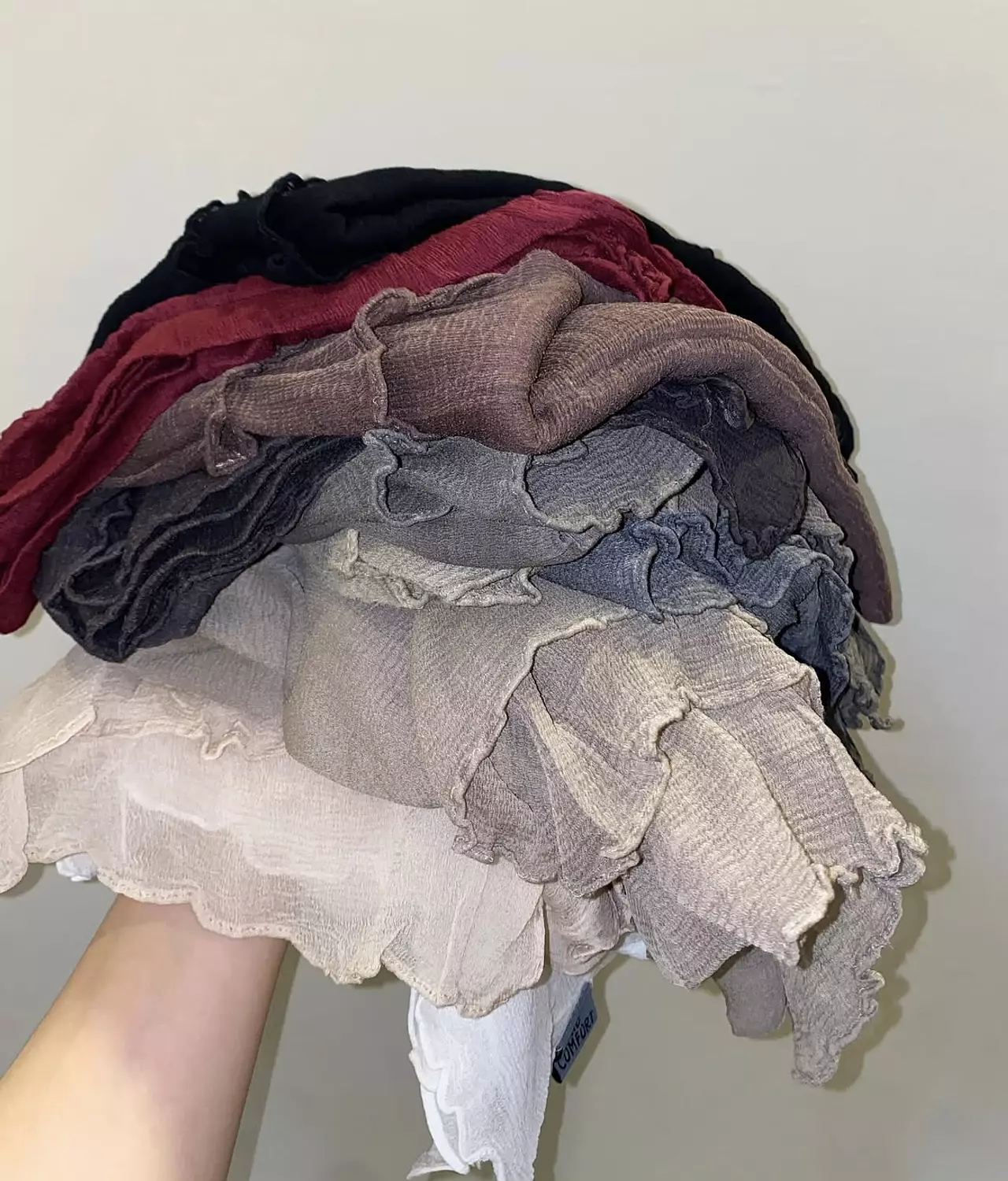 Ruffled CHiffon 15