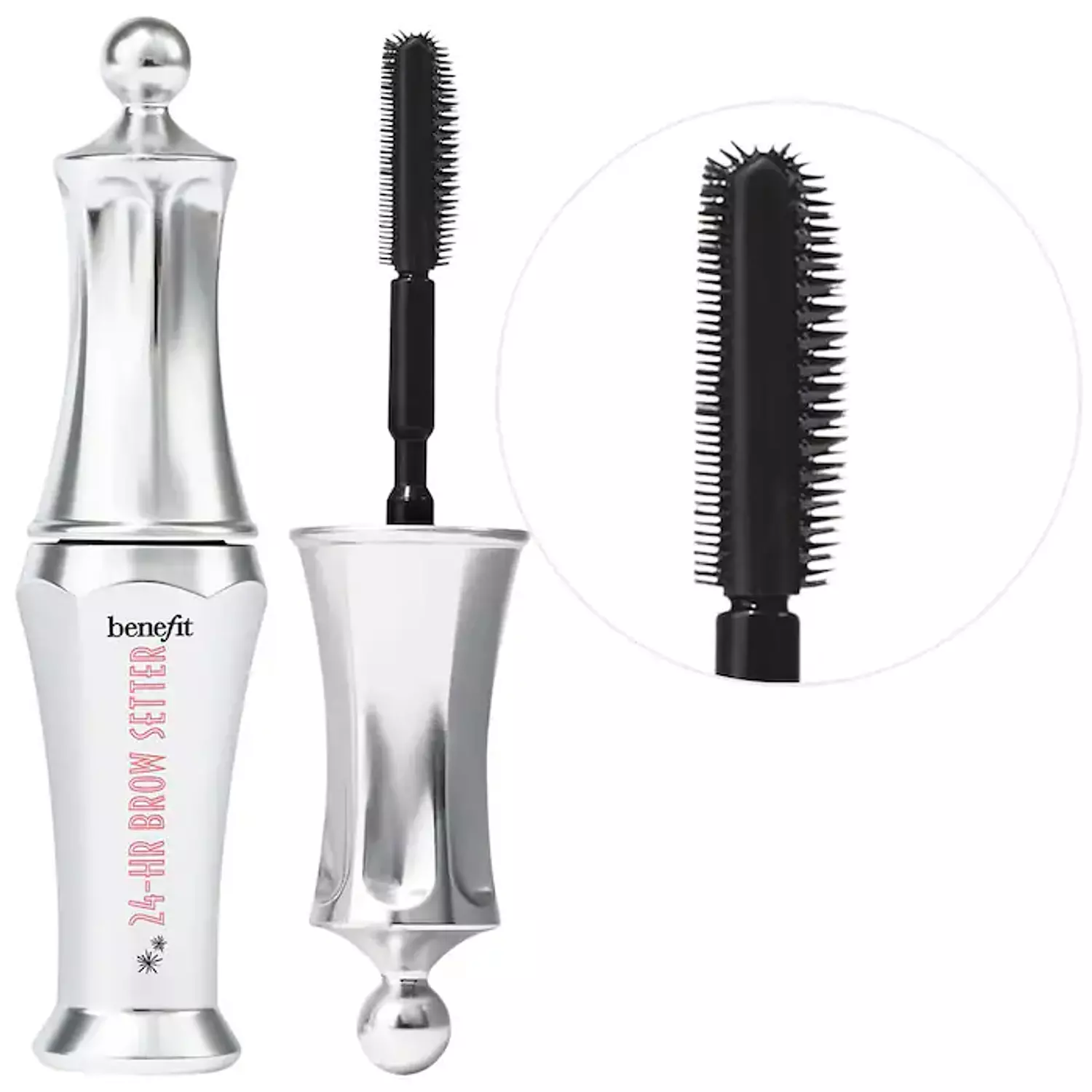 Benefit Cosmetics Mini 24-HR Brow Setter Clear Brow Gel with Lamination Effect