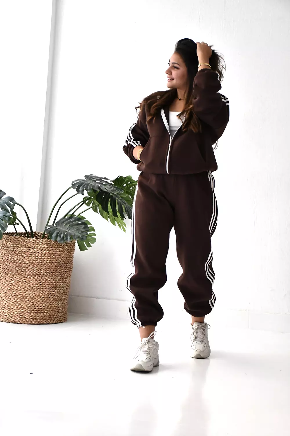 Brown tracking suit  4