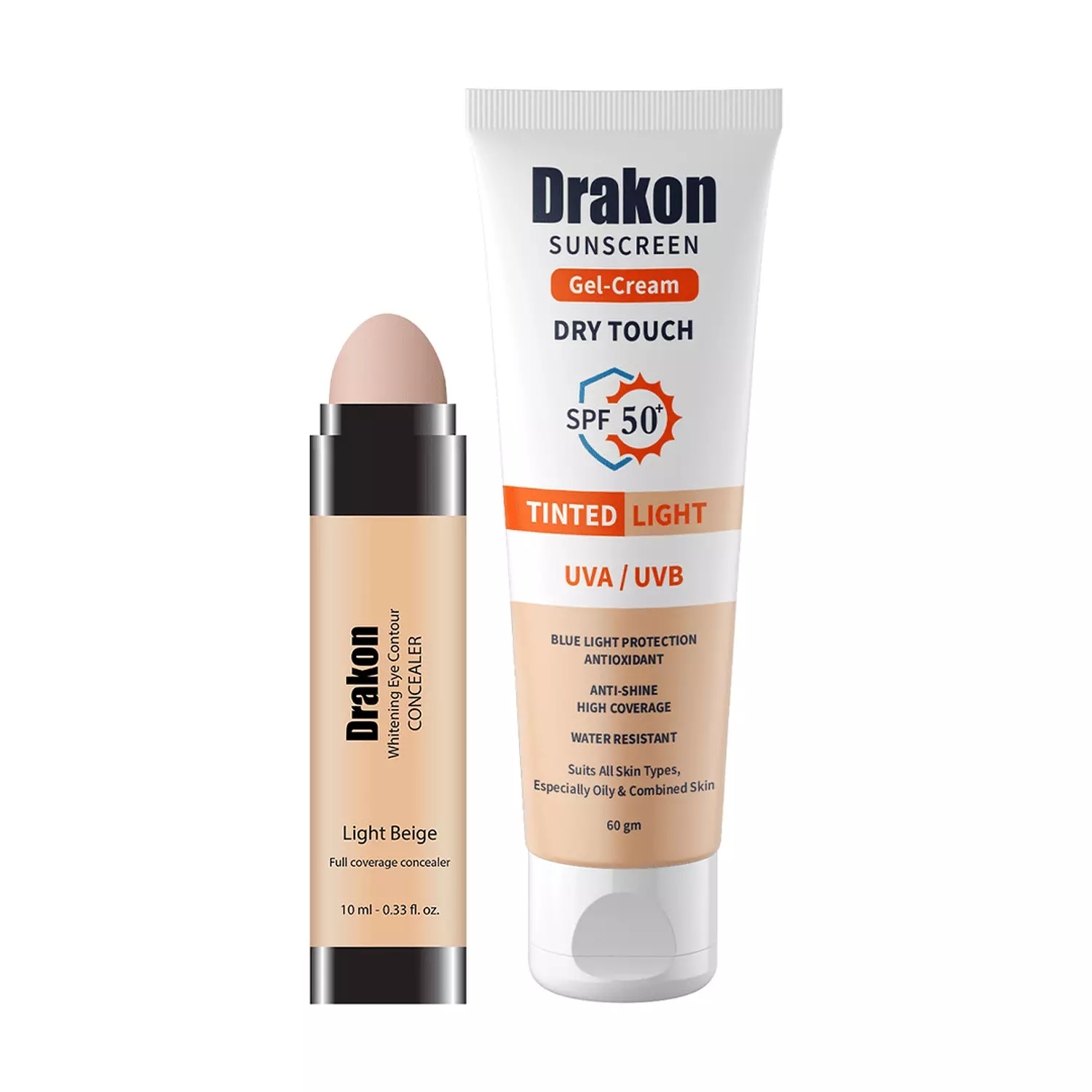 Drakon Tinted sunscreen Foundation (Light shade) promo image