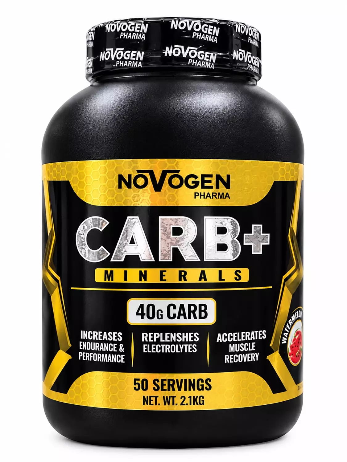 Novogen Carb – High-Performance Carbohydrate Supplement for Energy & Muscle Growth - 2.1 Kg - 50 Serv hover image