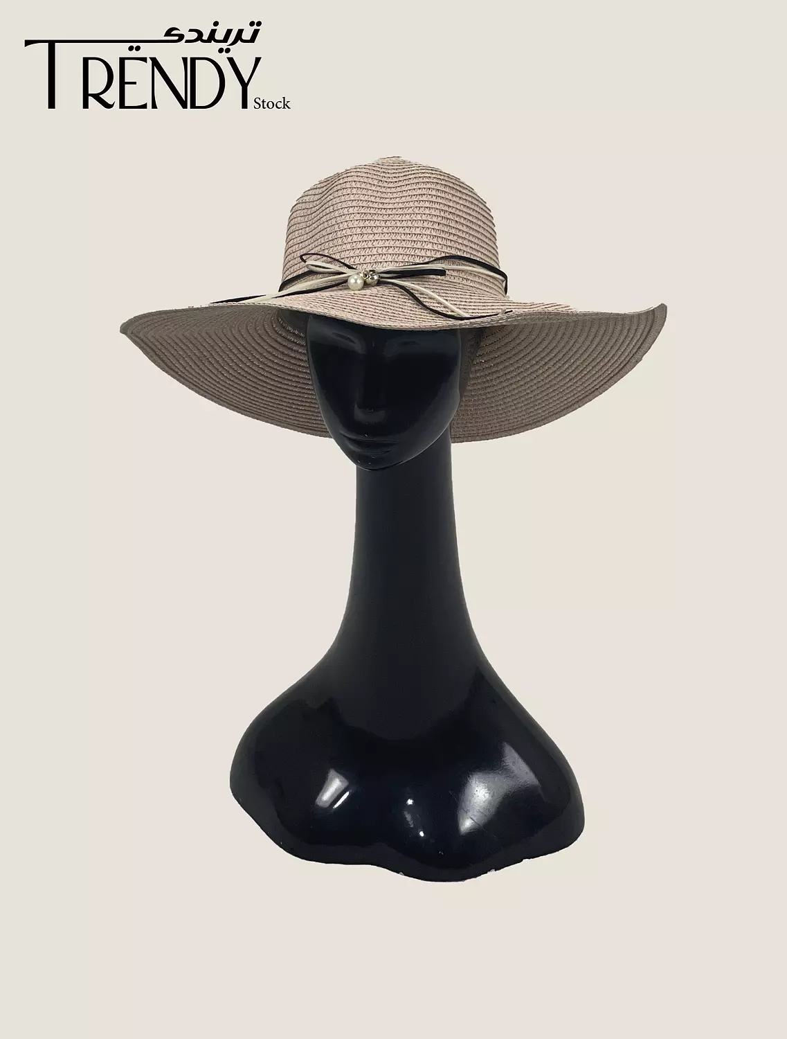 Beach Hat with Ribbon 2