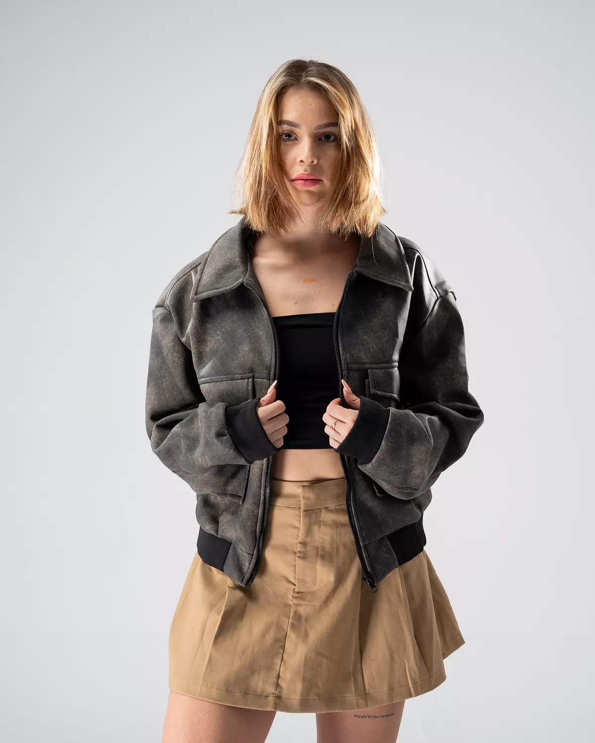 Rustic Charm Leather Jacket 2
