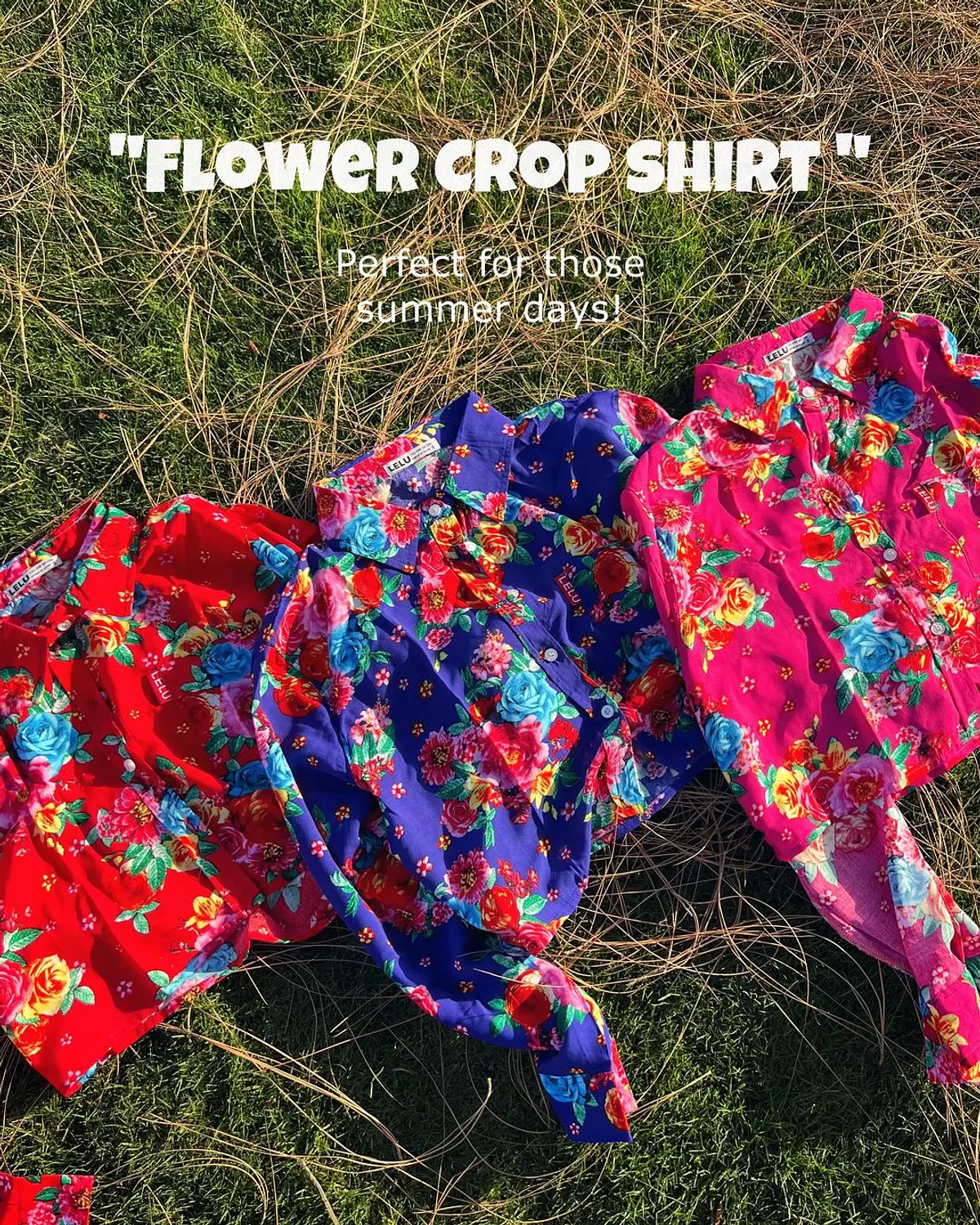 Flower crop shirt 🌸🌷 0