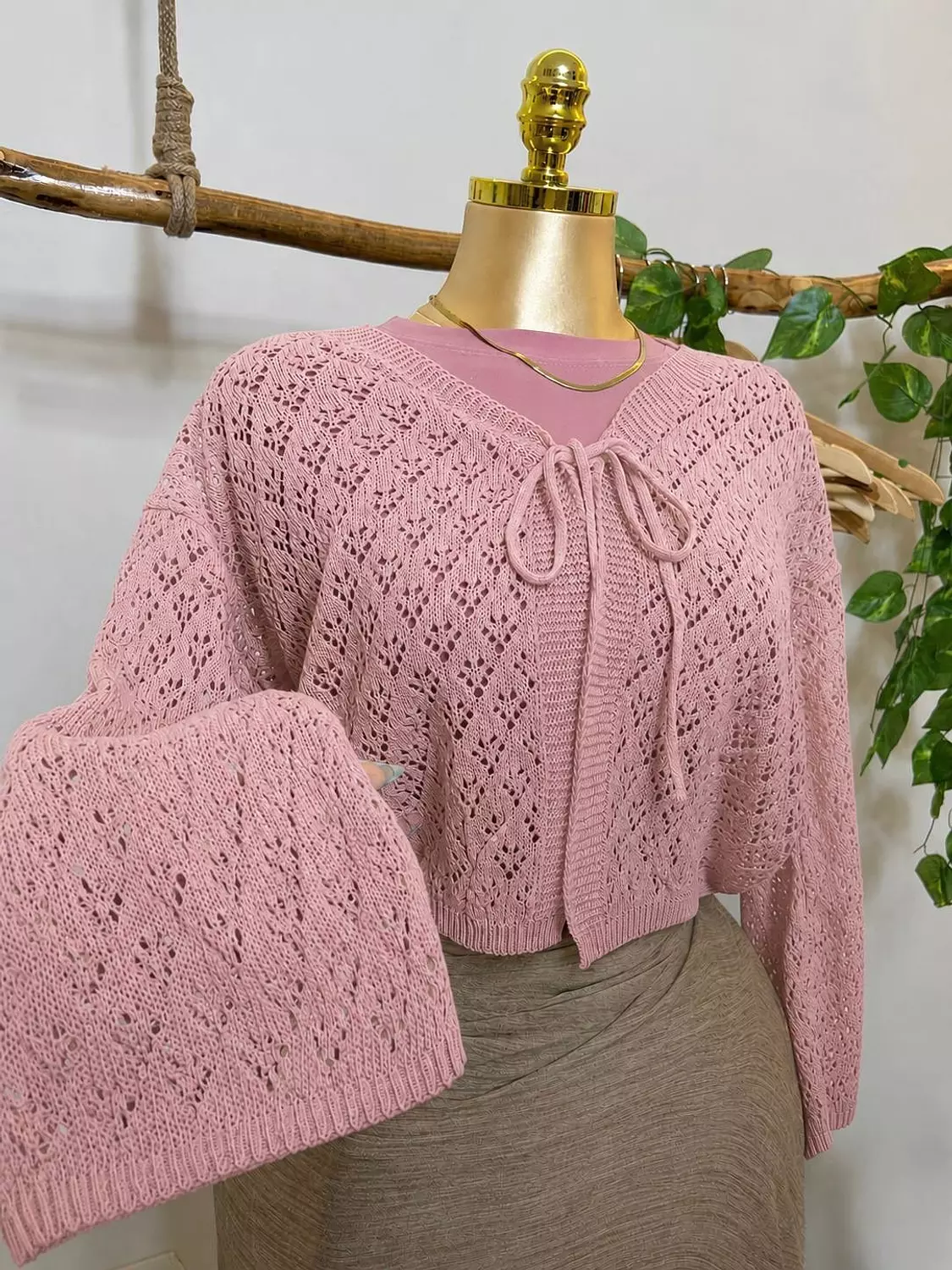 Knit blouse 2