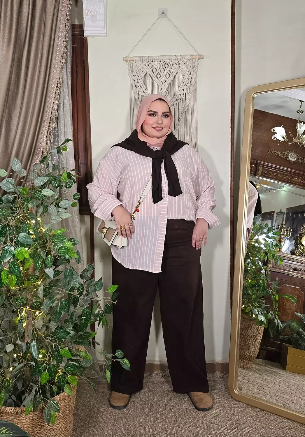 Joker gabrdine pants (in brown) hover image