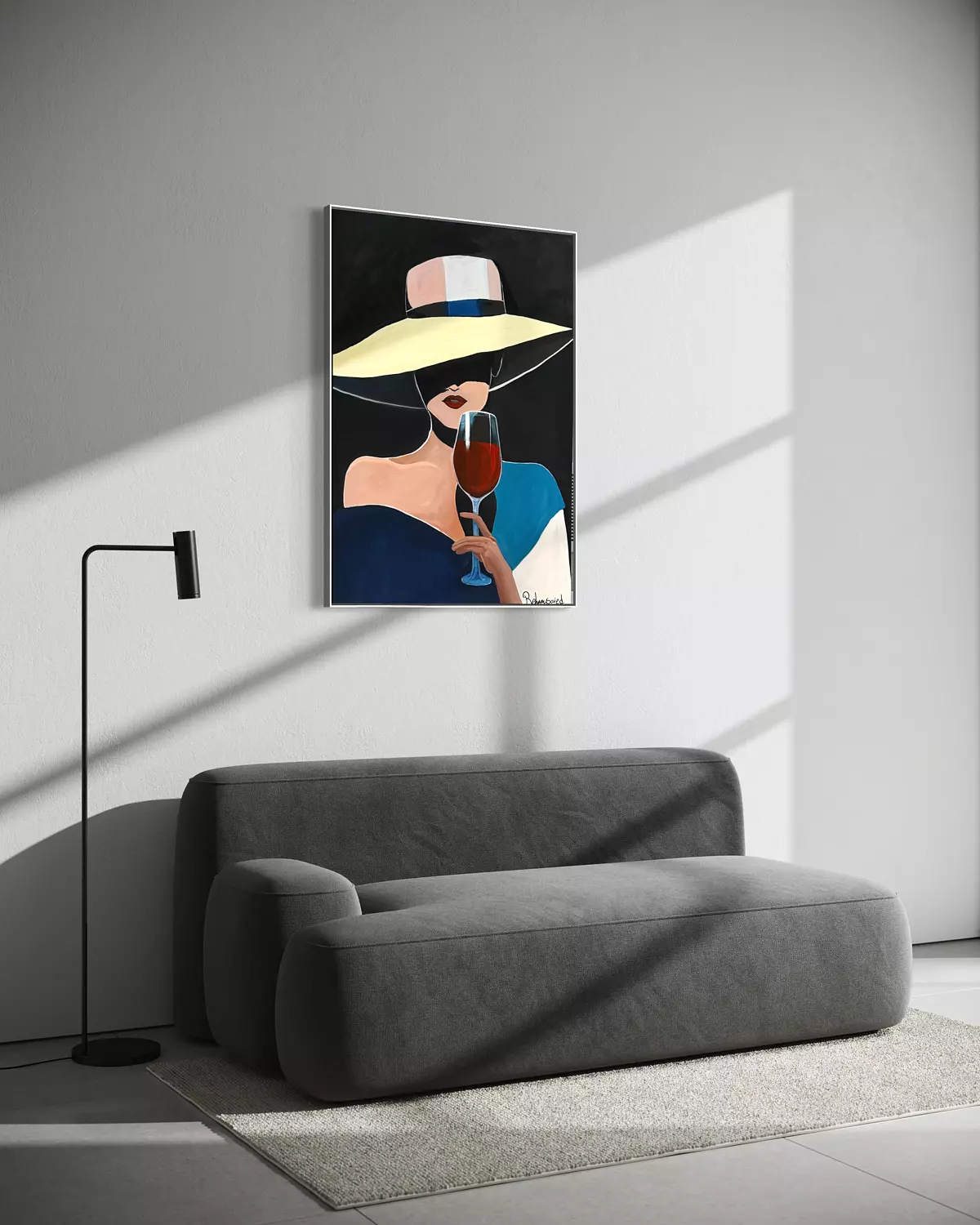 The Wine glass hover image