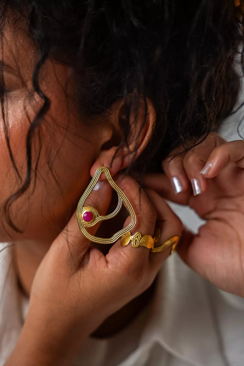 Blush Gaia Earrings