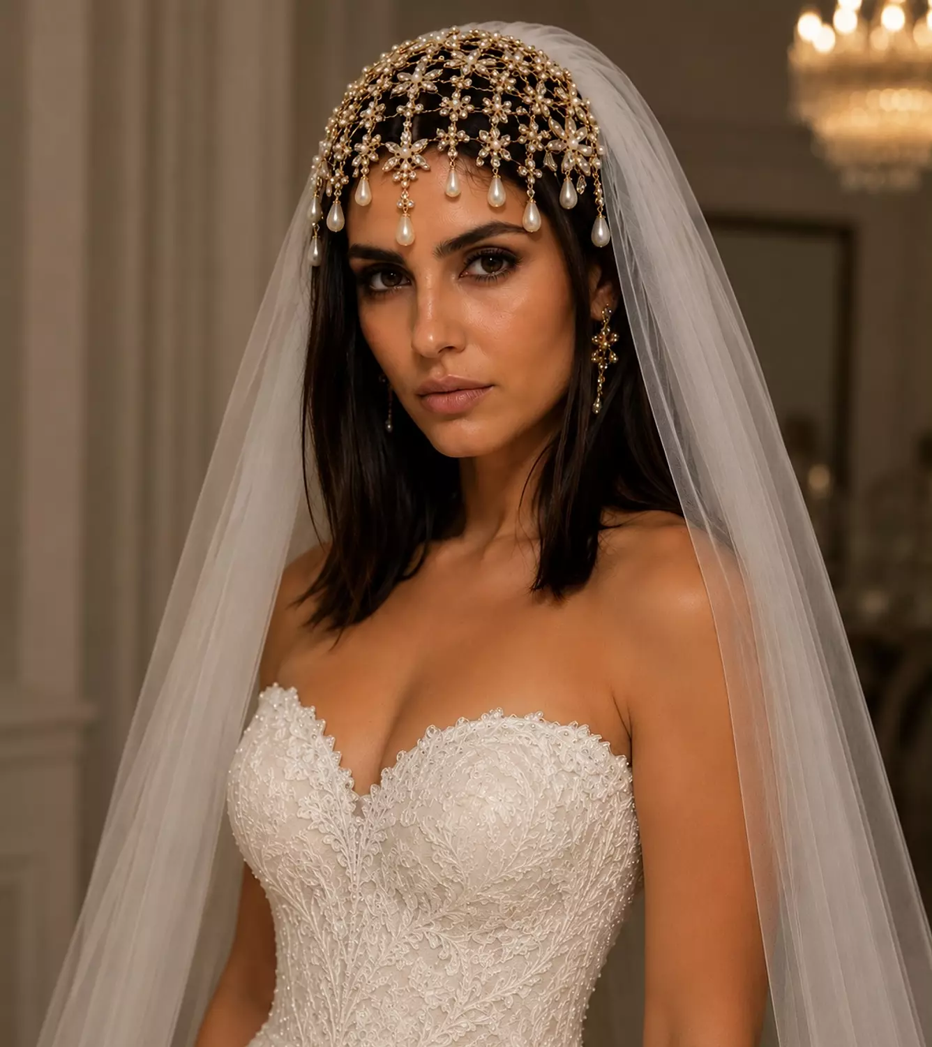 Lebanese headpiece image