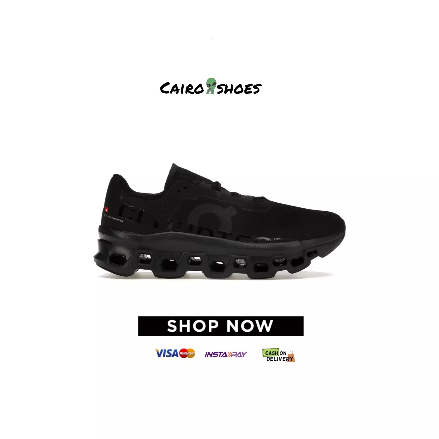 On Running Cloudmonster - All Black 