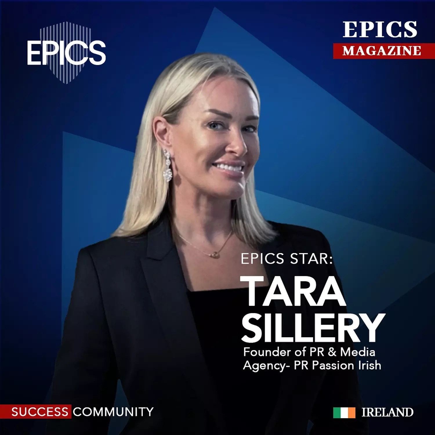 🎖️🌐Tara Sillery,(Story)_ Founder of PR & Media Agency- PR Passion Irish image