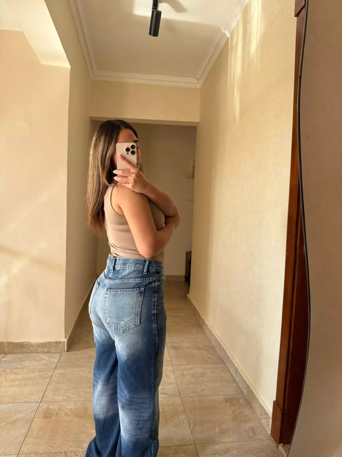 Wide Leg Jeans Dirty Blue 3