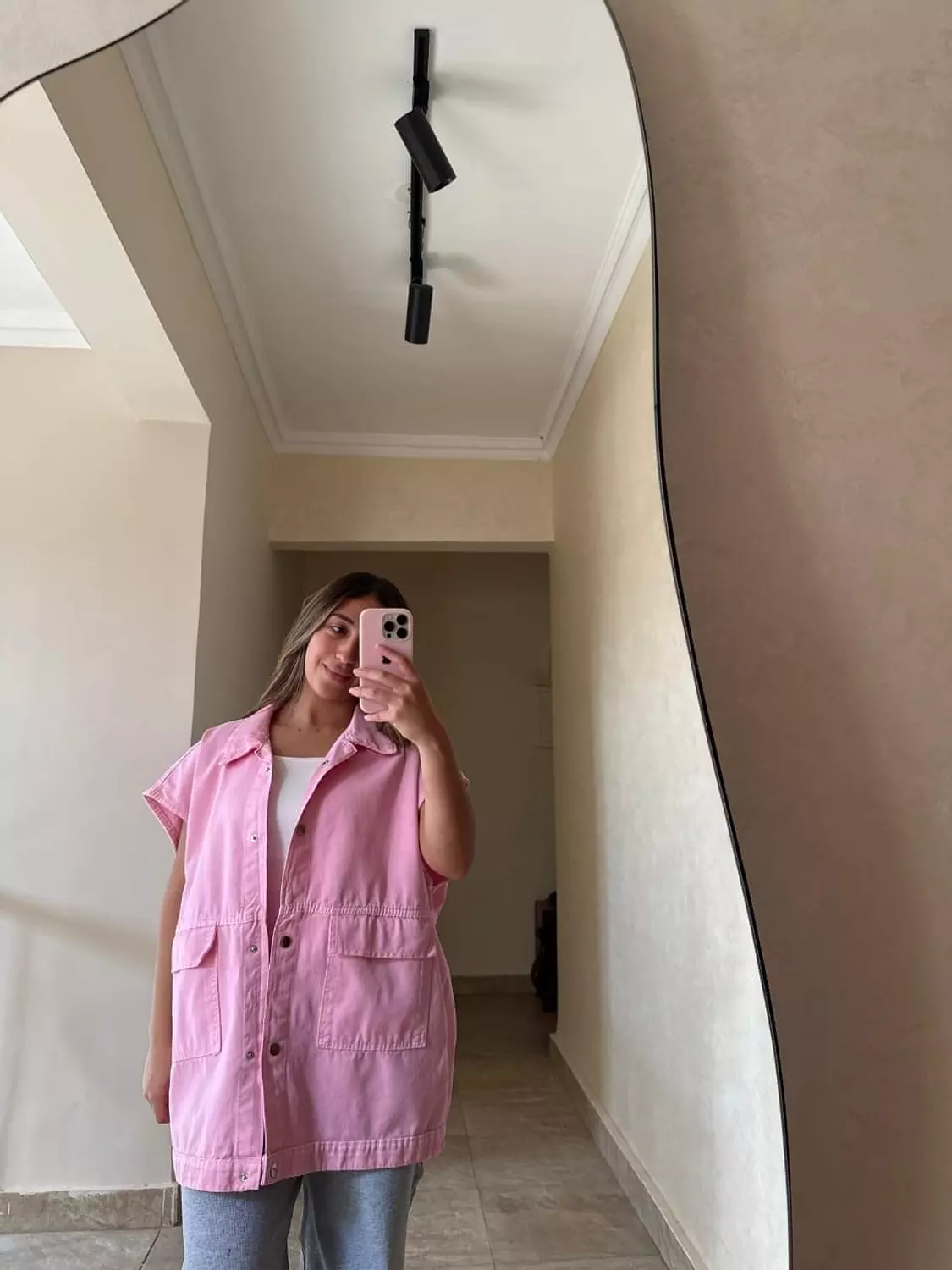 Long Gabardine Vest 14