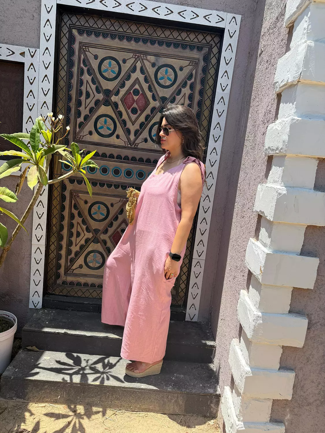 over size linen jumpsuit  5