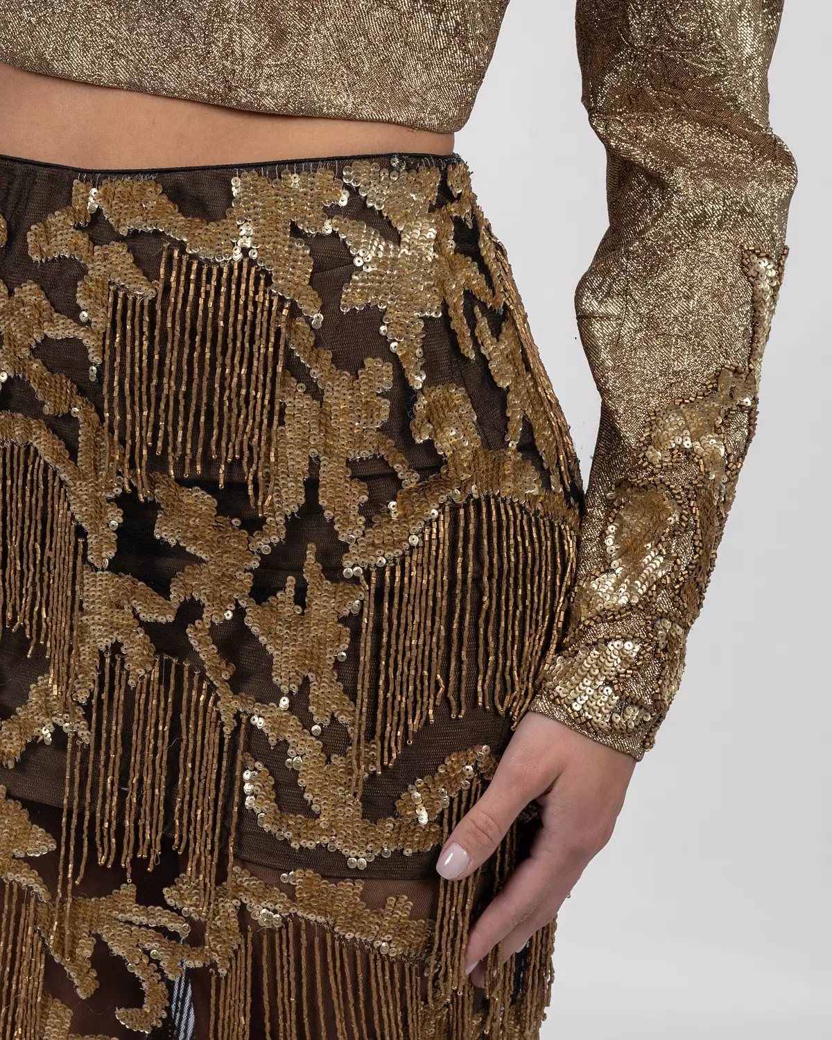 Majestic Golden Fringes Set 6