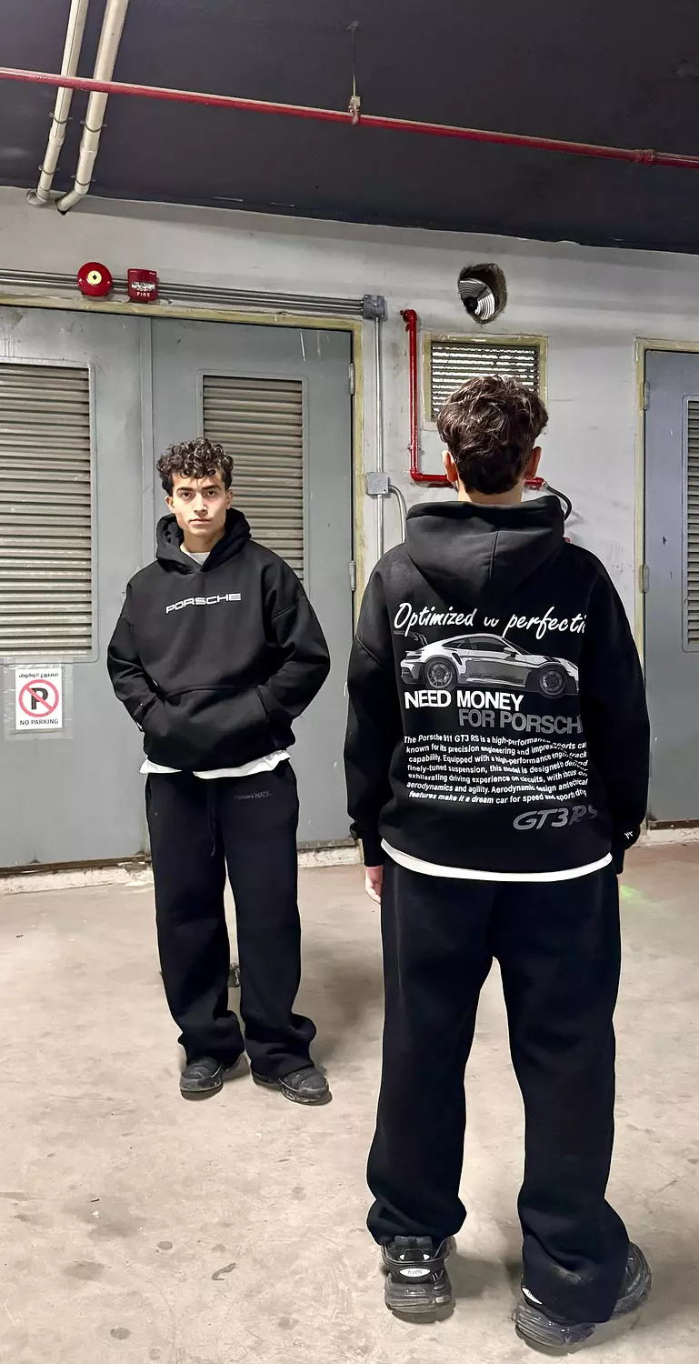 Porsche Black Hoodie image