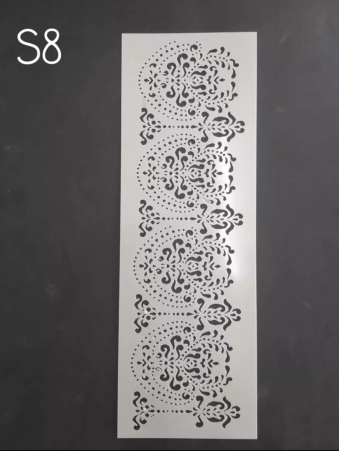 استنسل مفرغ طويل (اشكال مختلفة) Stencils(Different forms)   14