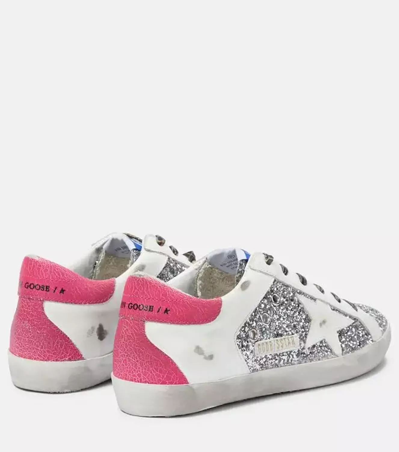 golden goose  super-star embellished leather 2