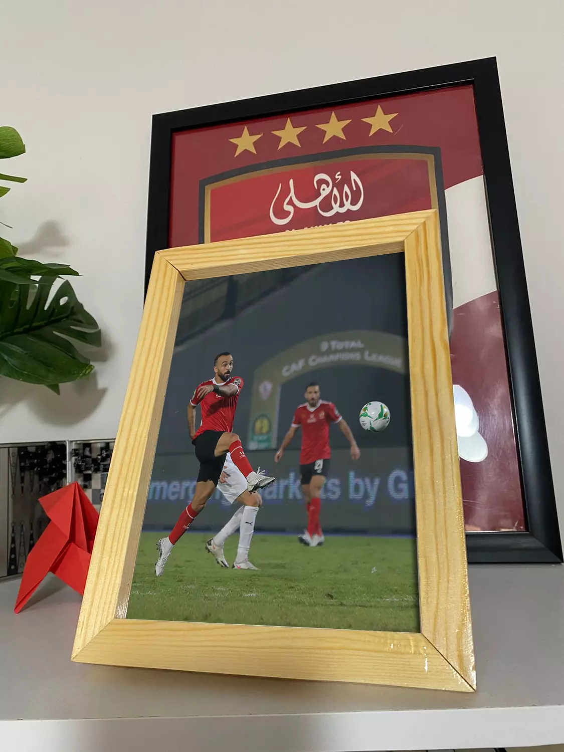 فريم قفشة الخشبي image