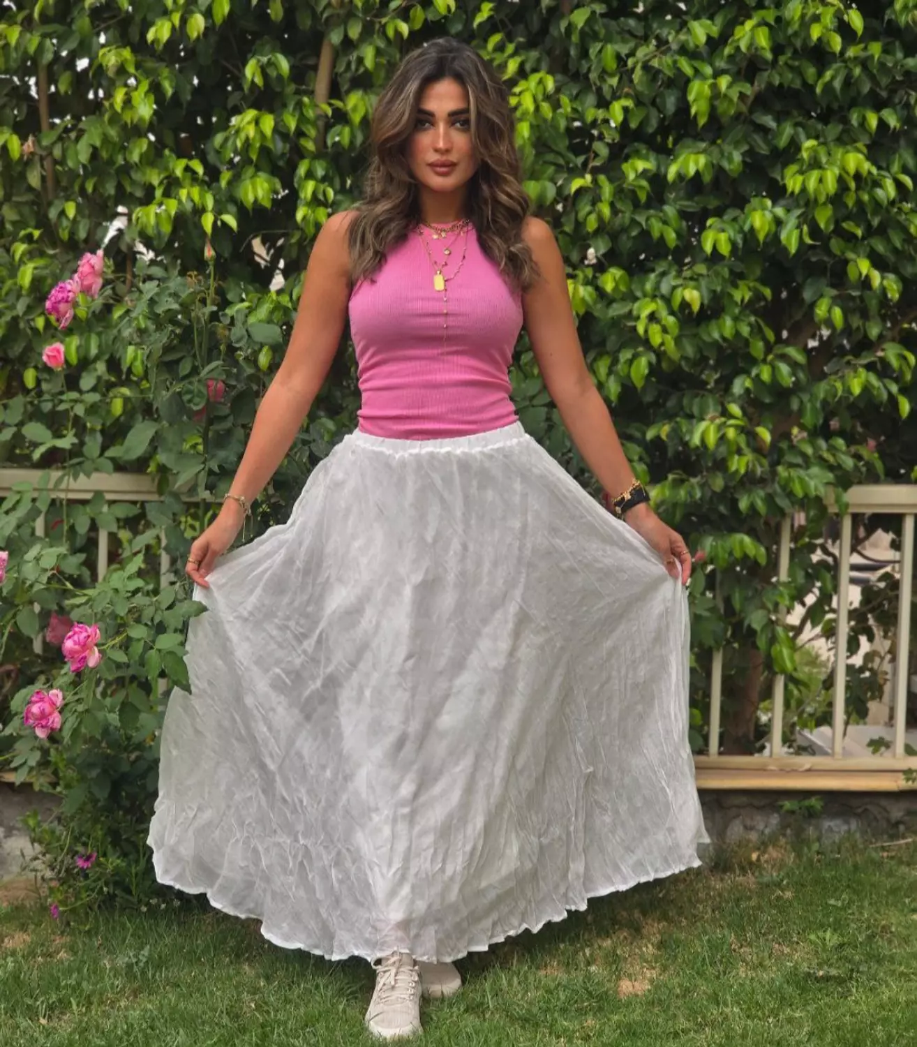White Crush Skirt hover image