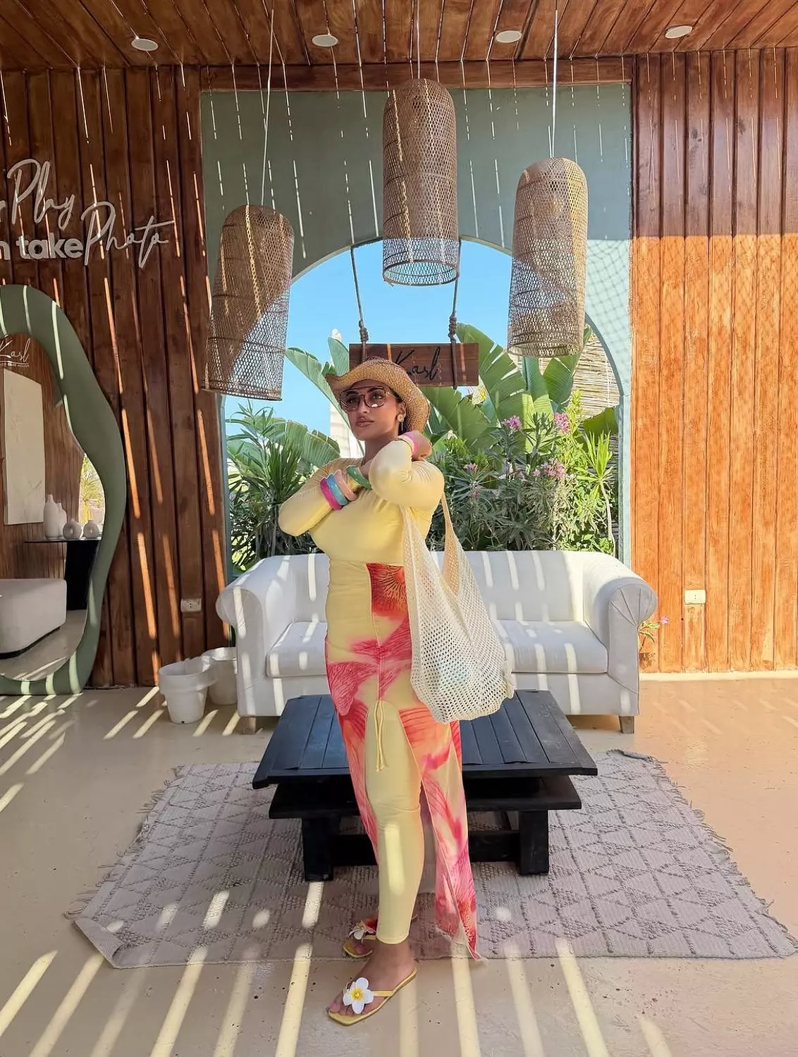 Yellow burkini 1