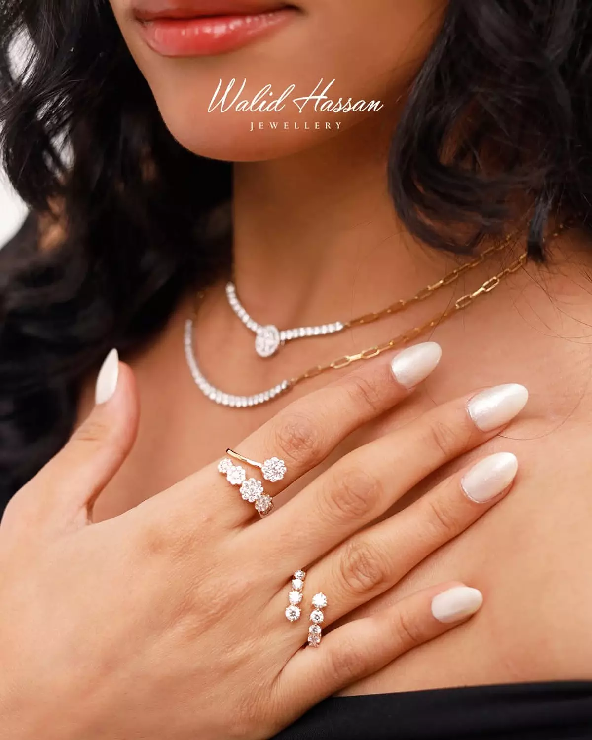 diamond necklace 1111 1