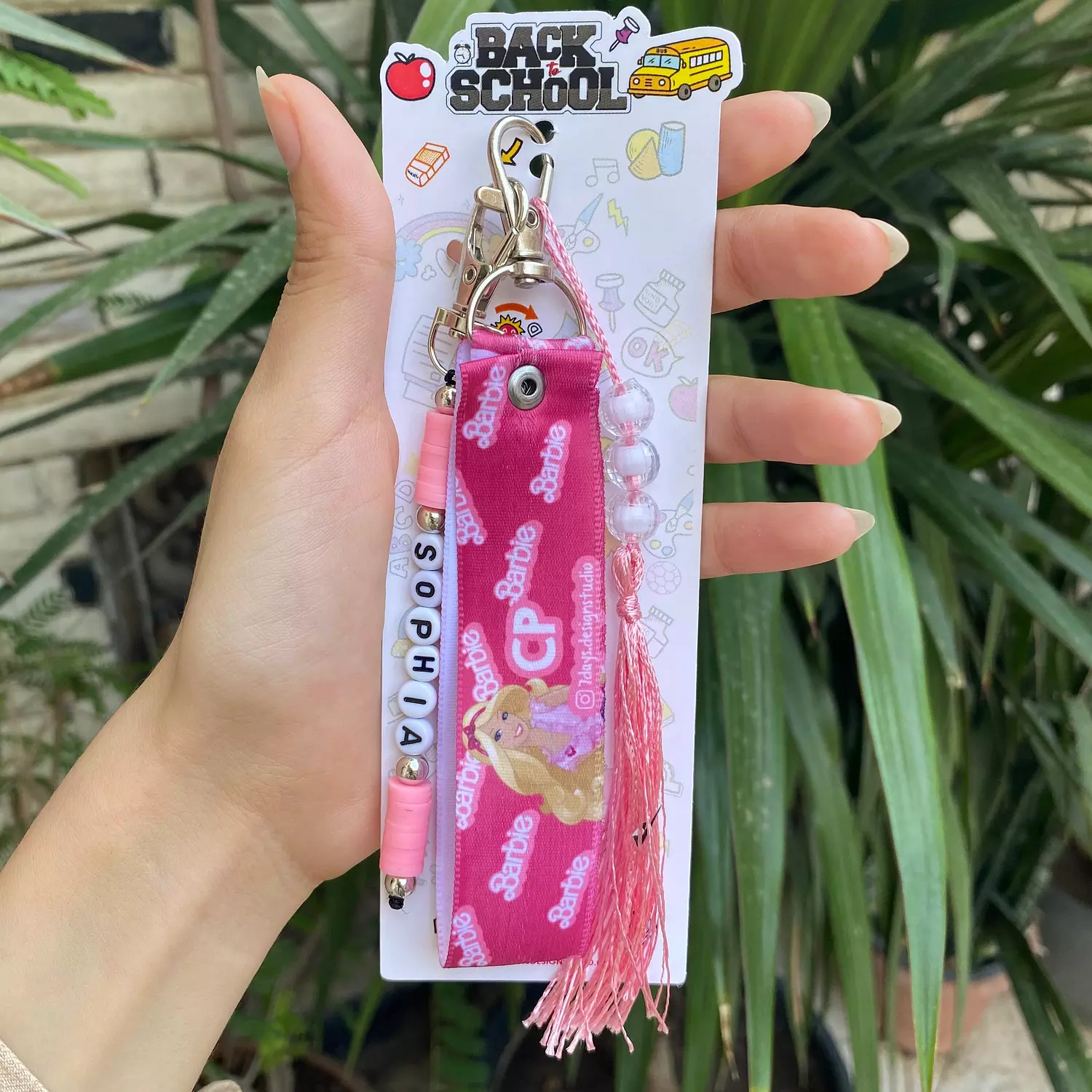 Barbie School Labels 6