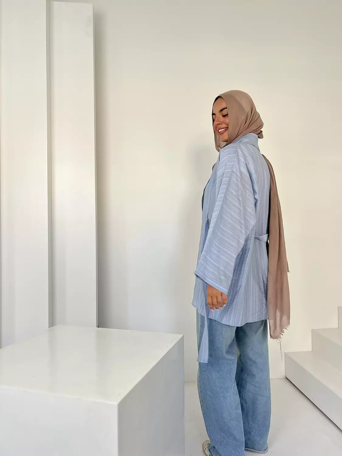 Summer Breeze Blue Cardigan 2