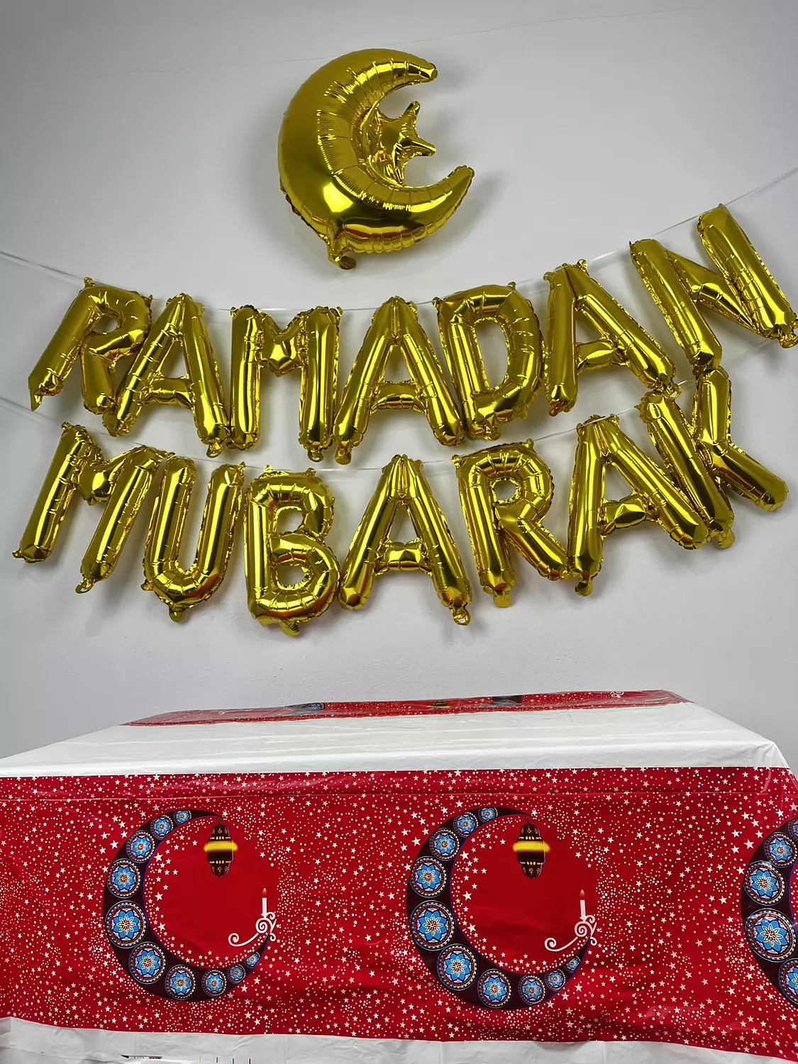 Ramadan Mubarak Balloon Garland 2