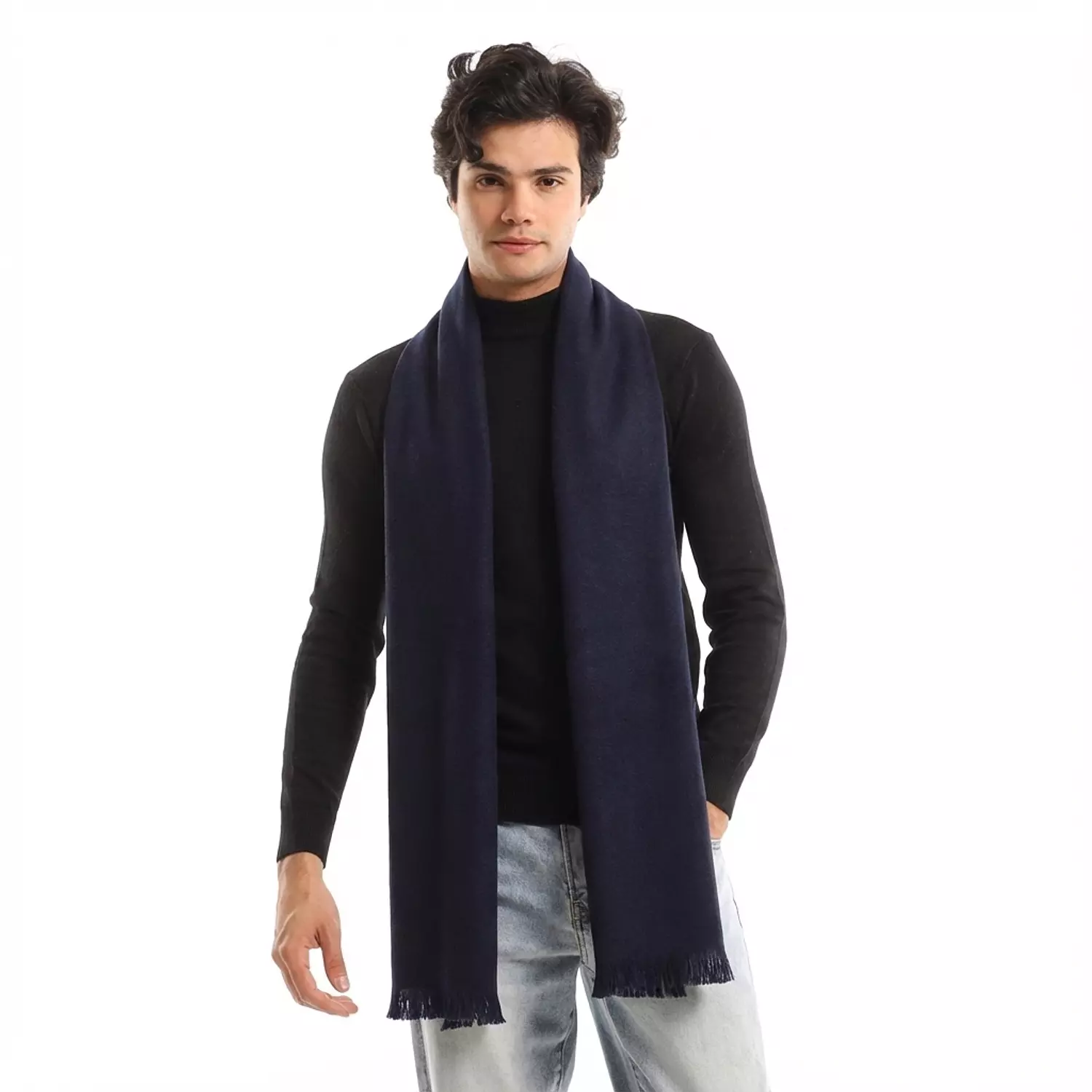 Classic Shawl - 2353 - Dark Blue image