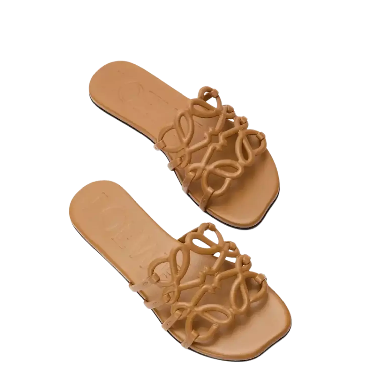 Loewe Slipper Calfskin Camel 1