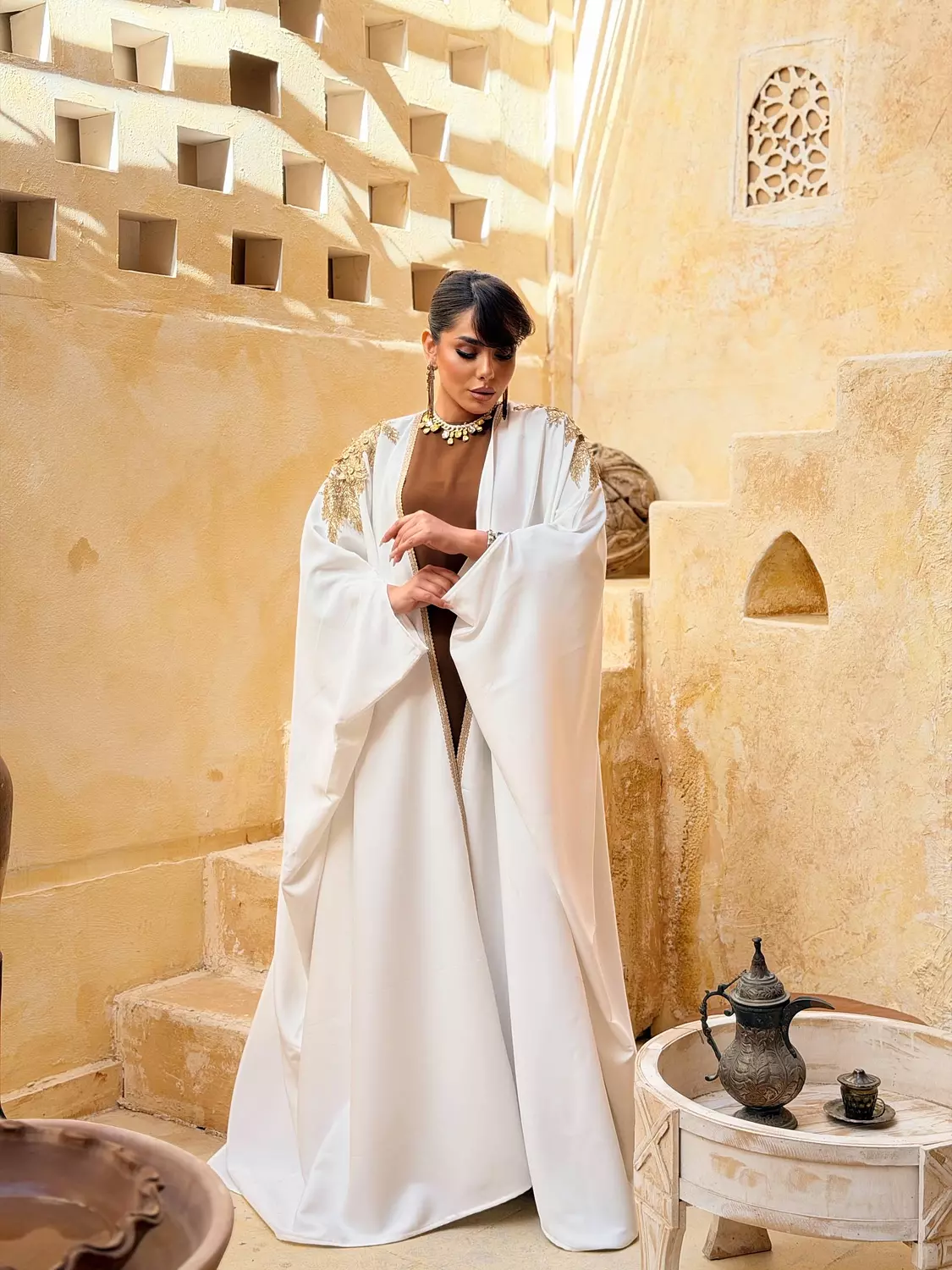 The Najma Bisht In White 7