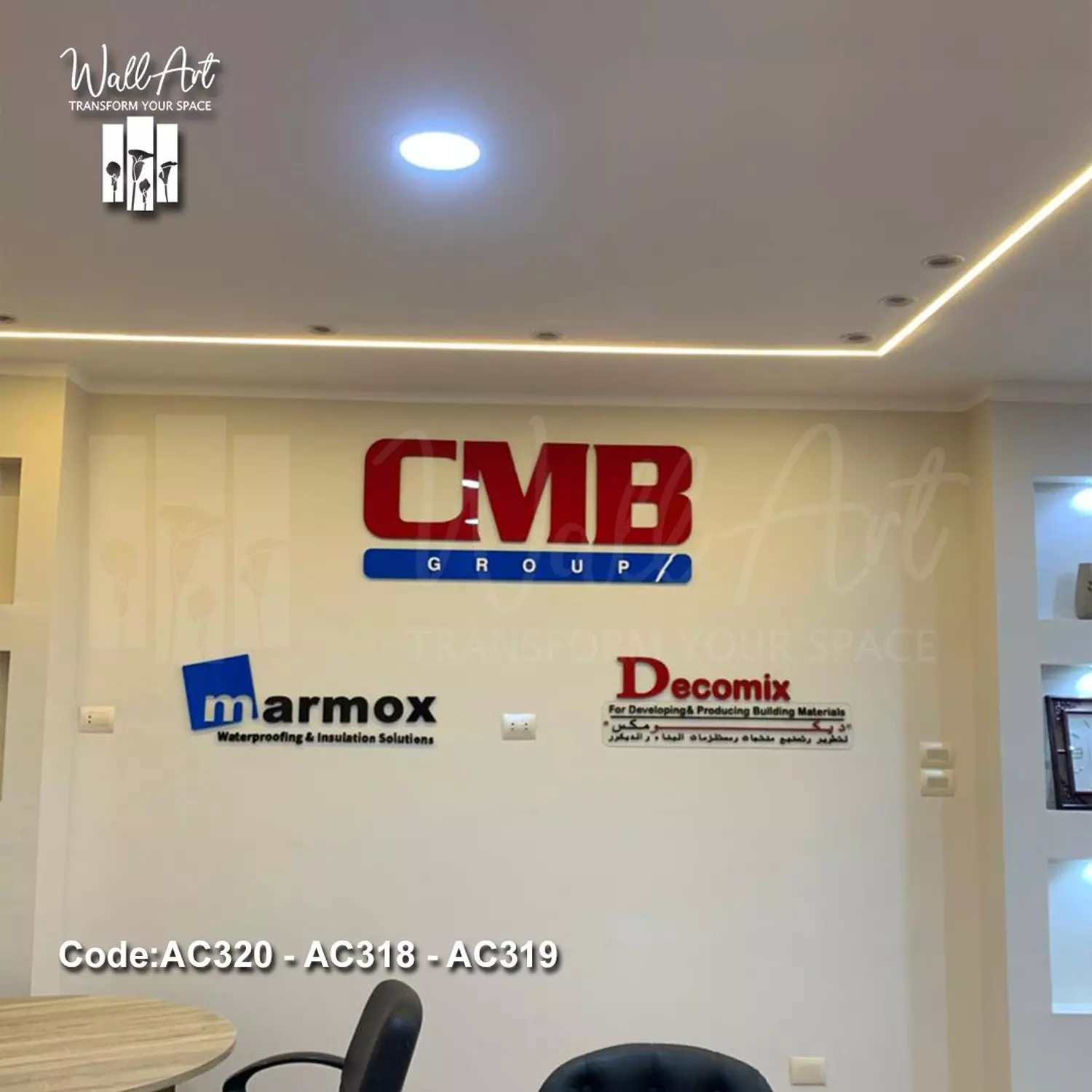 AC319- Coloured Acrylic Logo  5