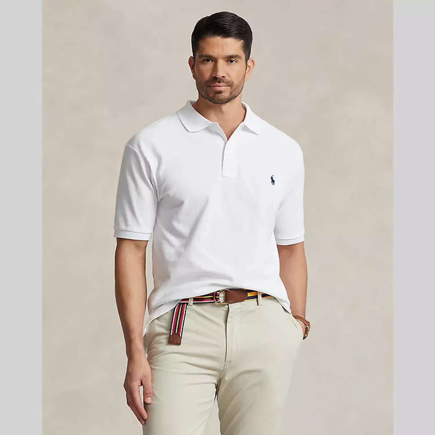 The Iconic Classic Fit Mesh Polo 2