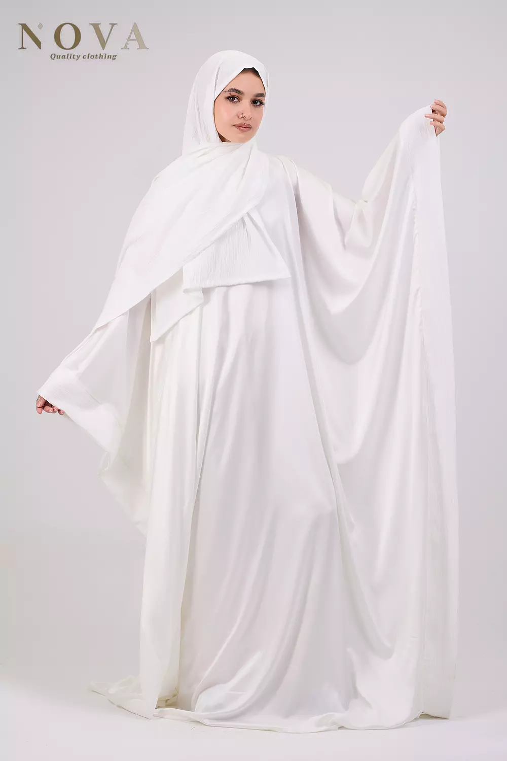 White crush satin  1