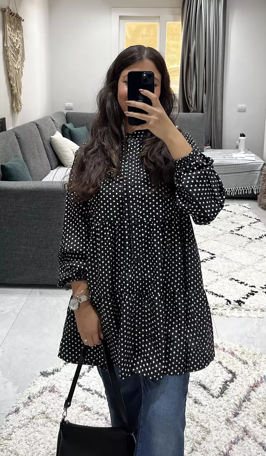 Ruffled Polka Dots Blouse 🖤 9