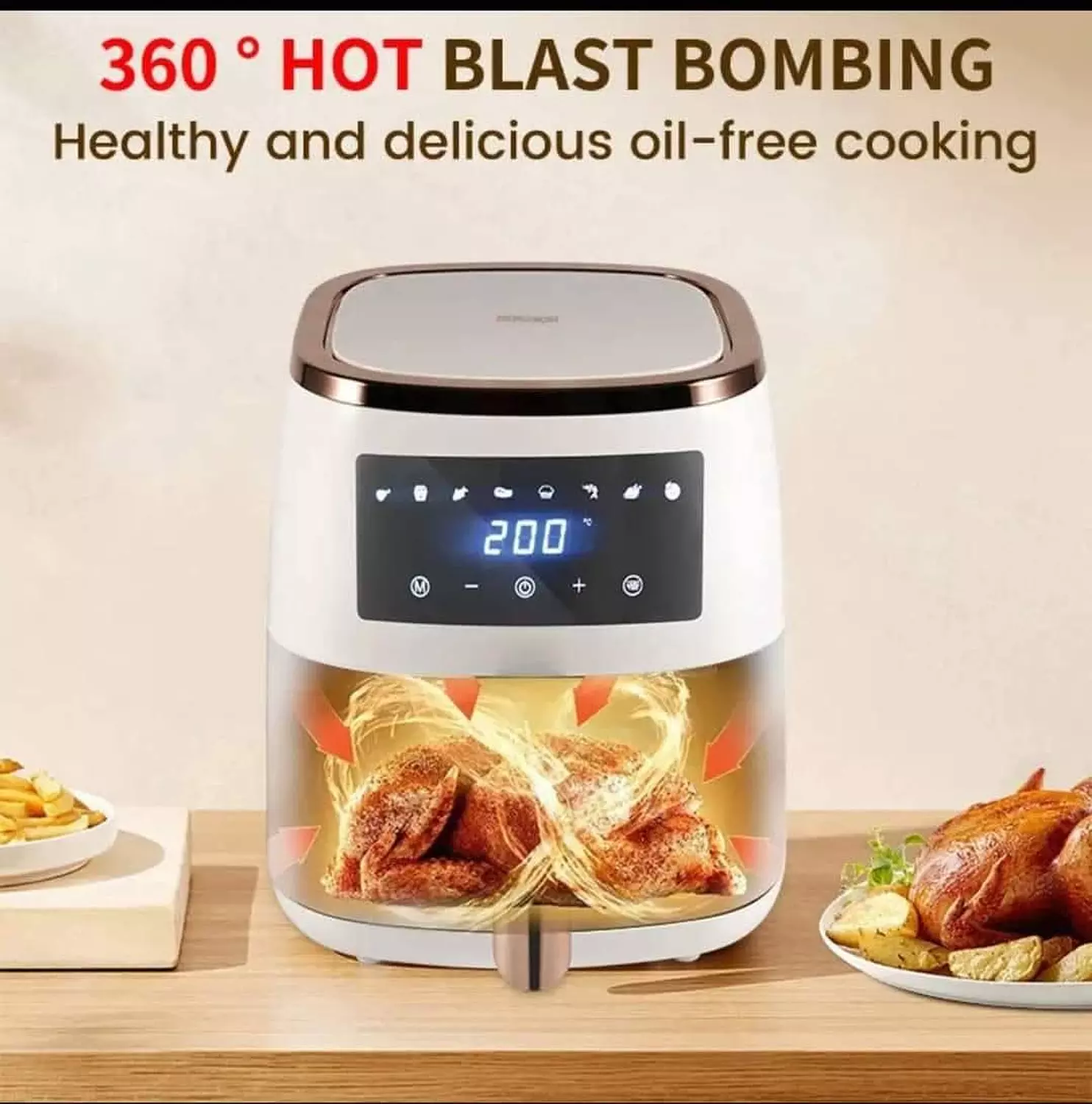 Dsp Airfryer 5,5 litre Digital 2