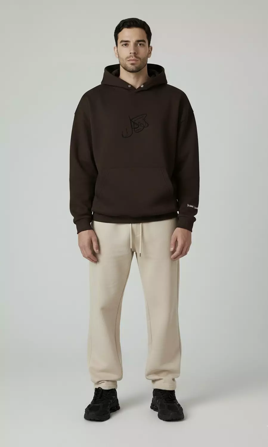 TAWAKKUL Hoodie _ Brown 2