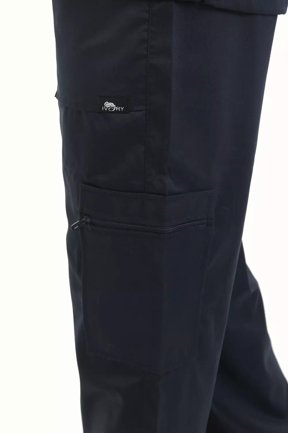 Dark Blue Polo Scrub 8