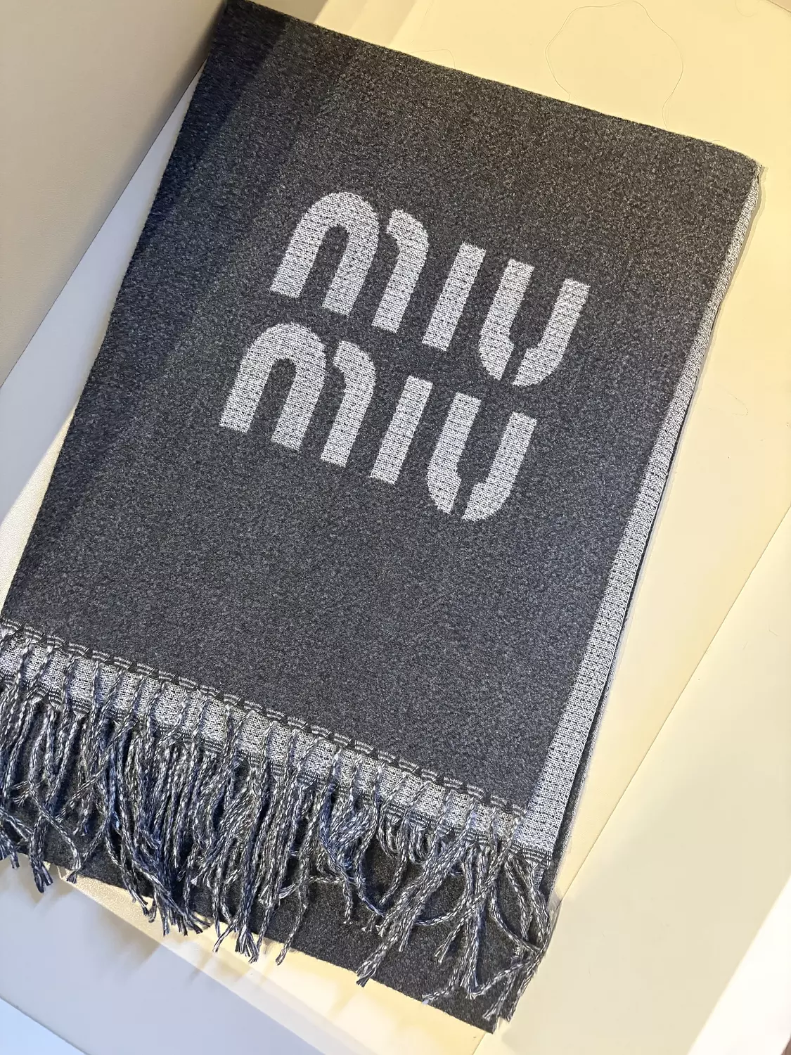 MIU MIU WOOL SHAWL 16
