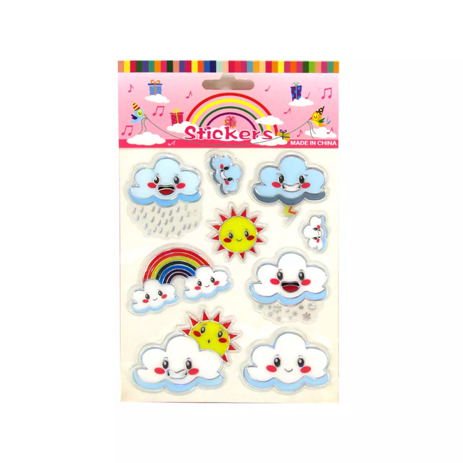 Stickers sheet 14.5*12 cm  15