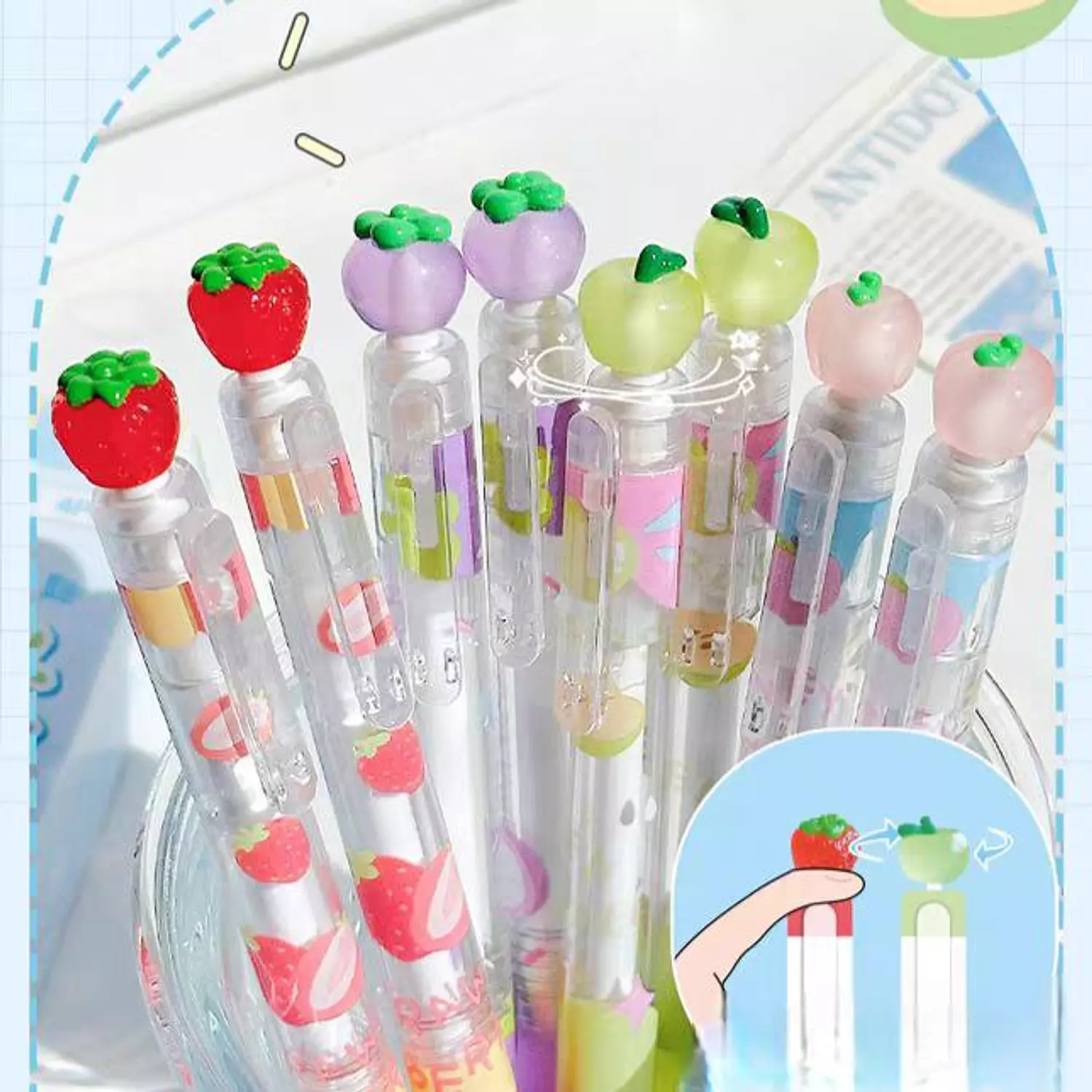 Fruits Gel Pin 2