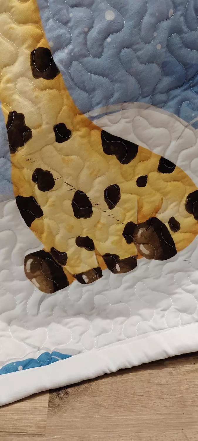 Giraffe Baby blankie 1