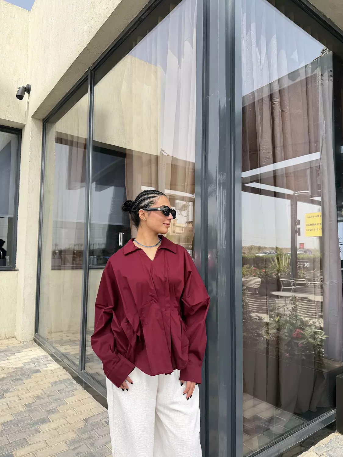 Drape blouse  4
