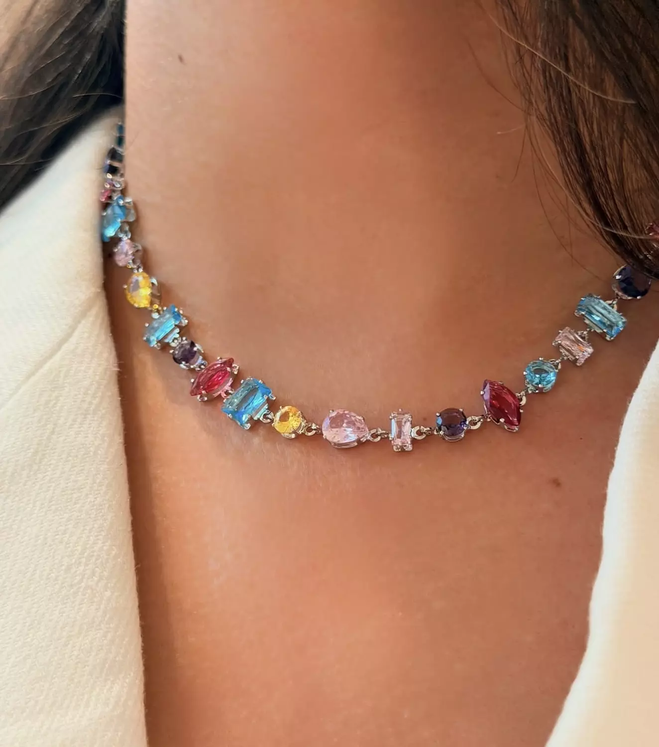 Dazzling Necklace ( Silver ) image