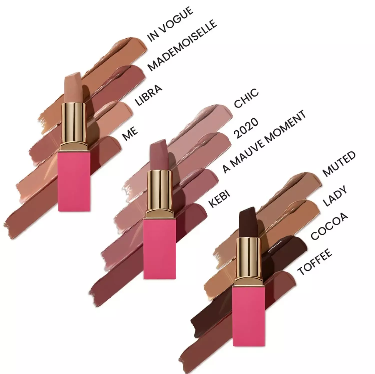 Juvice place The Nude Velvety Matte Lipstick 4