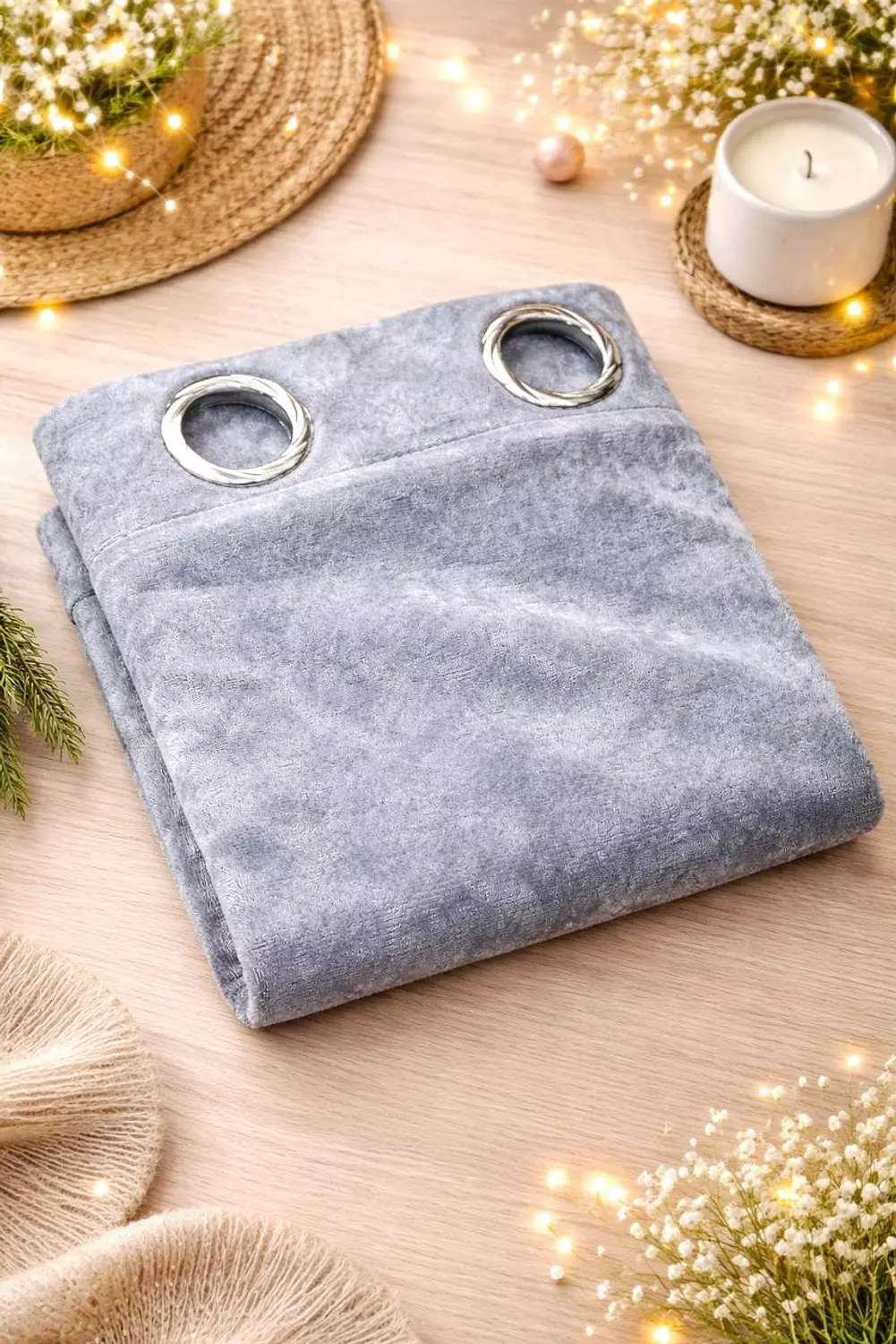 ستاره قطيفه بالحلقات رمادي image