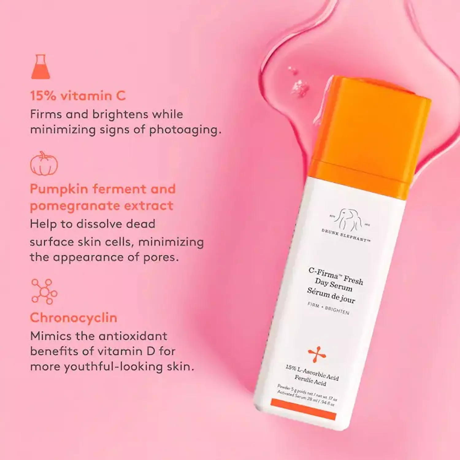 Drunk Elephant  C-Firma Fresh Vitamin-C Day Serum 4.5 ml 3