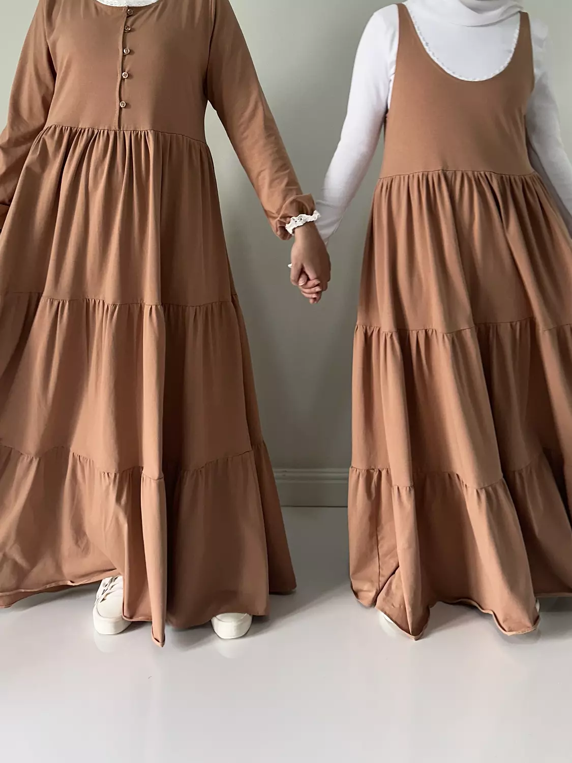 Orang ruffles cotton dress (T)  6