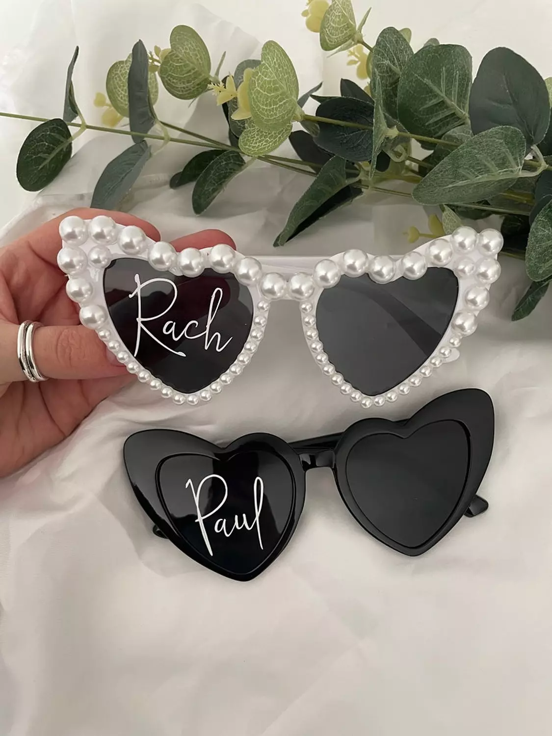 Pearl heart sunglasses 2 3